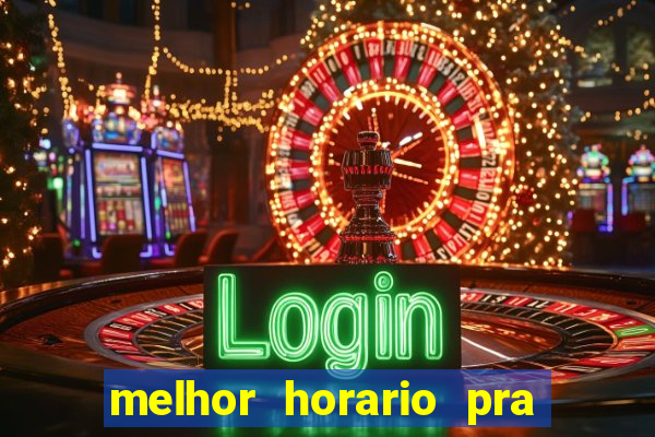 melhor horario pra jogar fortune rabbit